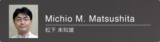 松下 未知雄 / Michio M. Matsushita 准教授
