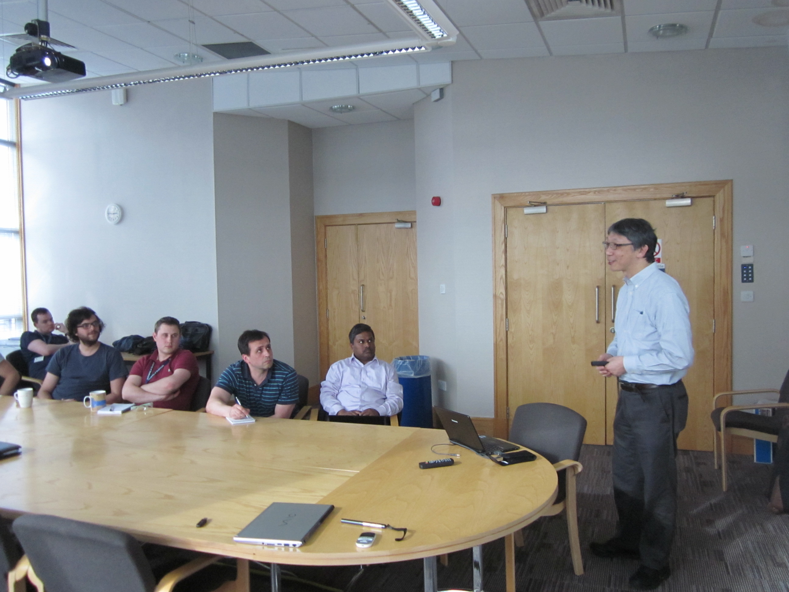 Lab Visit: Discussion and Seminar at the University of Strathclyde