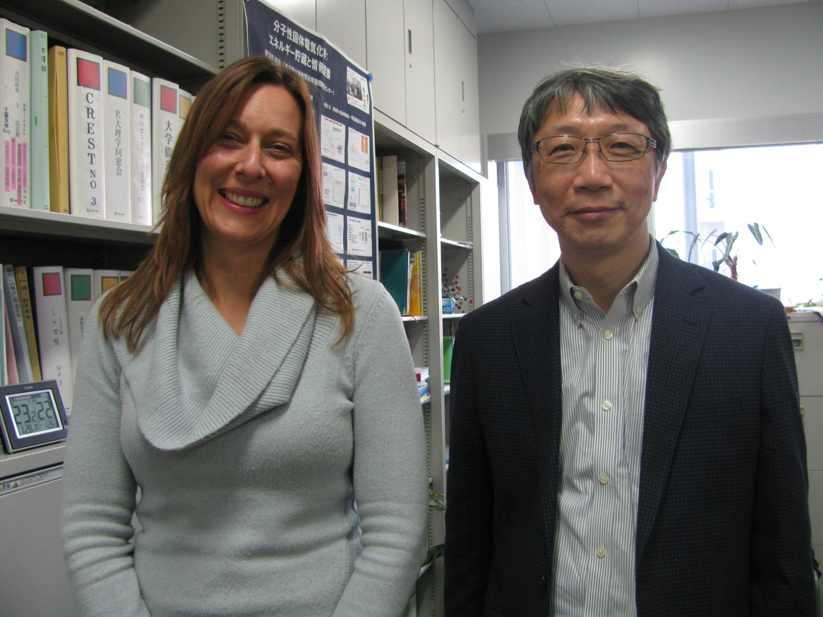 Prof.Pruss's visit to Awaga Group, Nagoya University, Japan