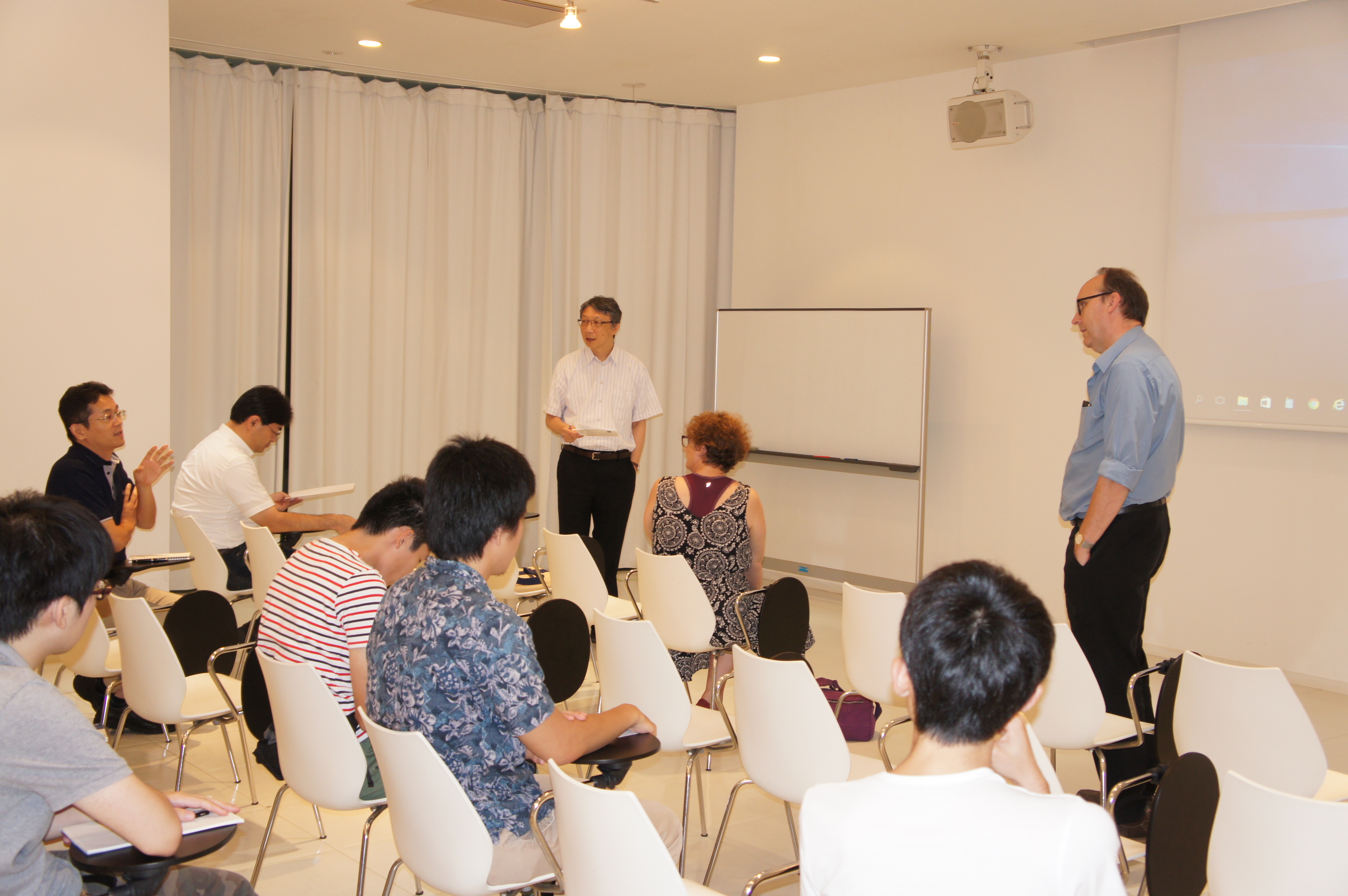 Prof.Woollins' visit to Awaga Group, Nagoya University, Japan