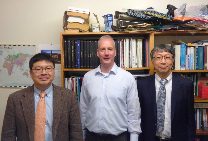 Profs. Awaga & Tanaka visited the University of Edinburgh
