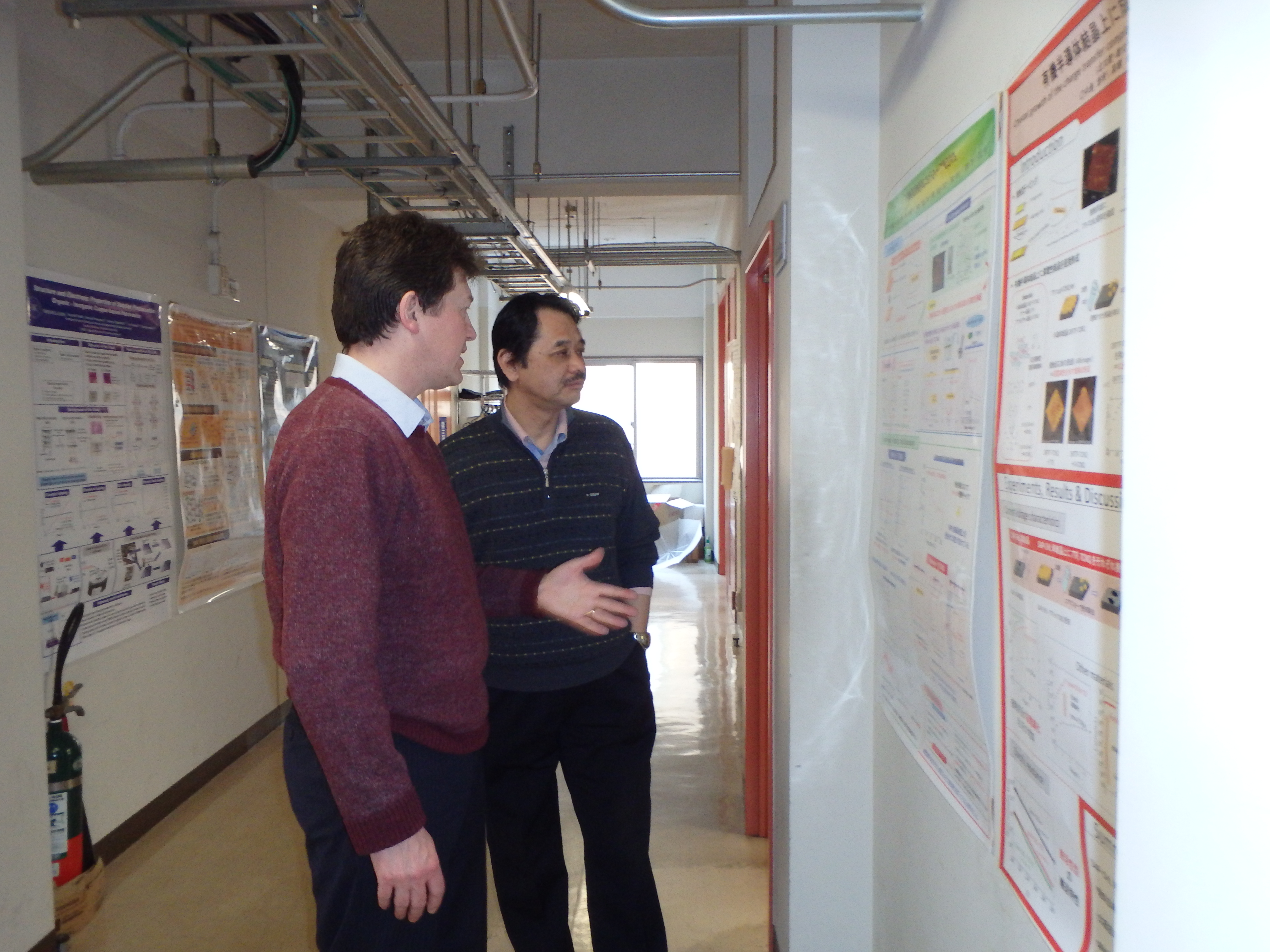 Prof. Skabara's visit to Nagoya University for Research Collaboration