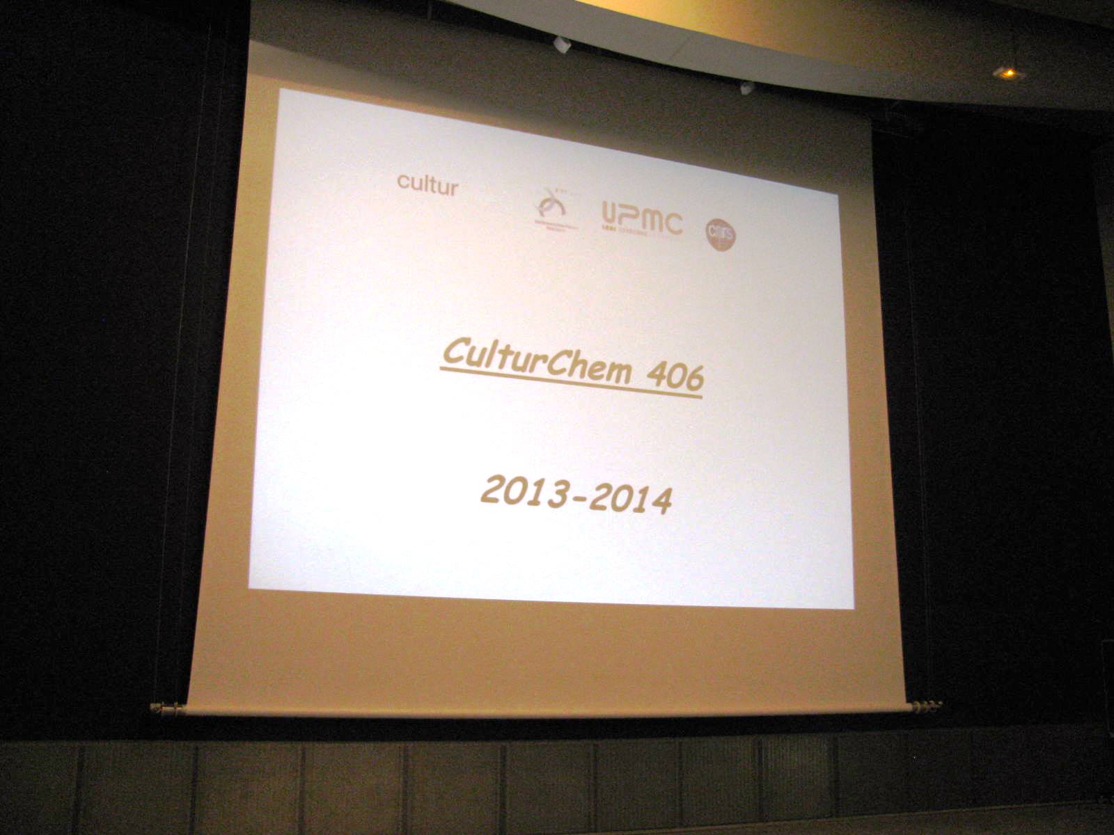 Seminar at CulturChem 406